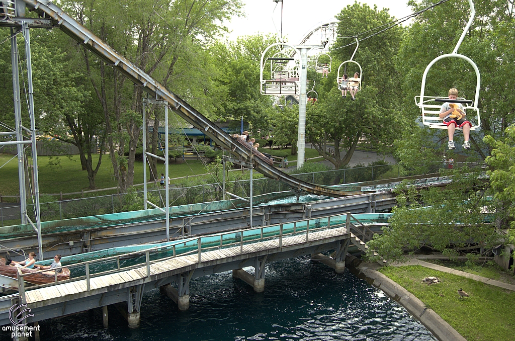 River Rapids Log Flume