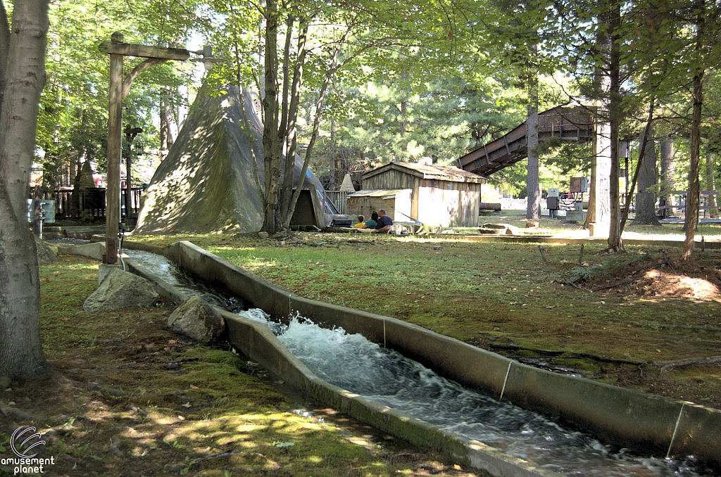 Policy Pond Log Flume