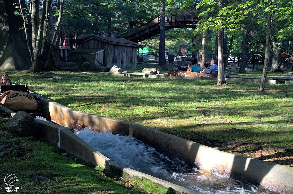 Policy Pond Log Flume