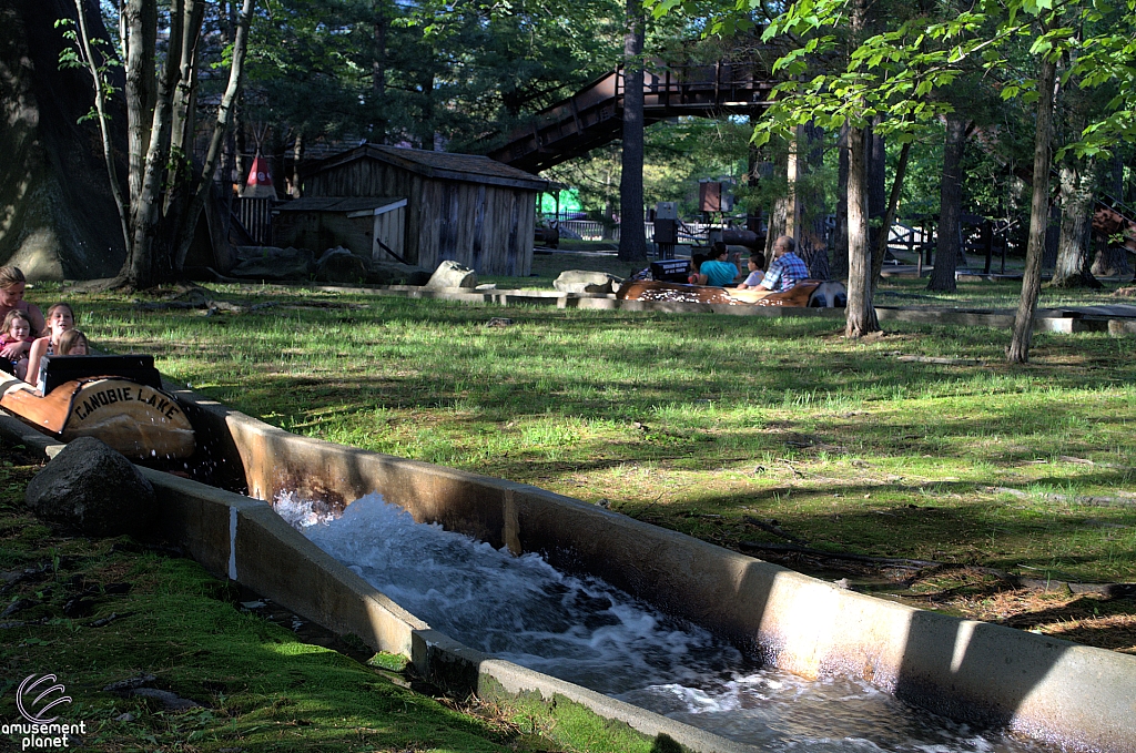 Policy Pond Log Flume