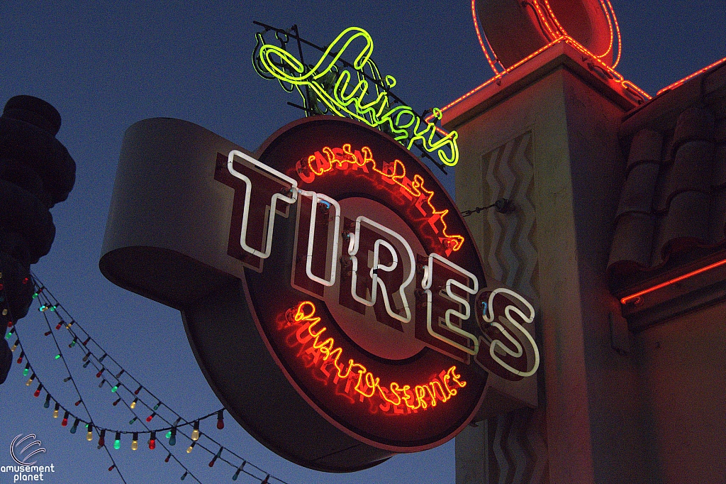 Luigi's Flying Tires