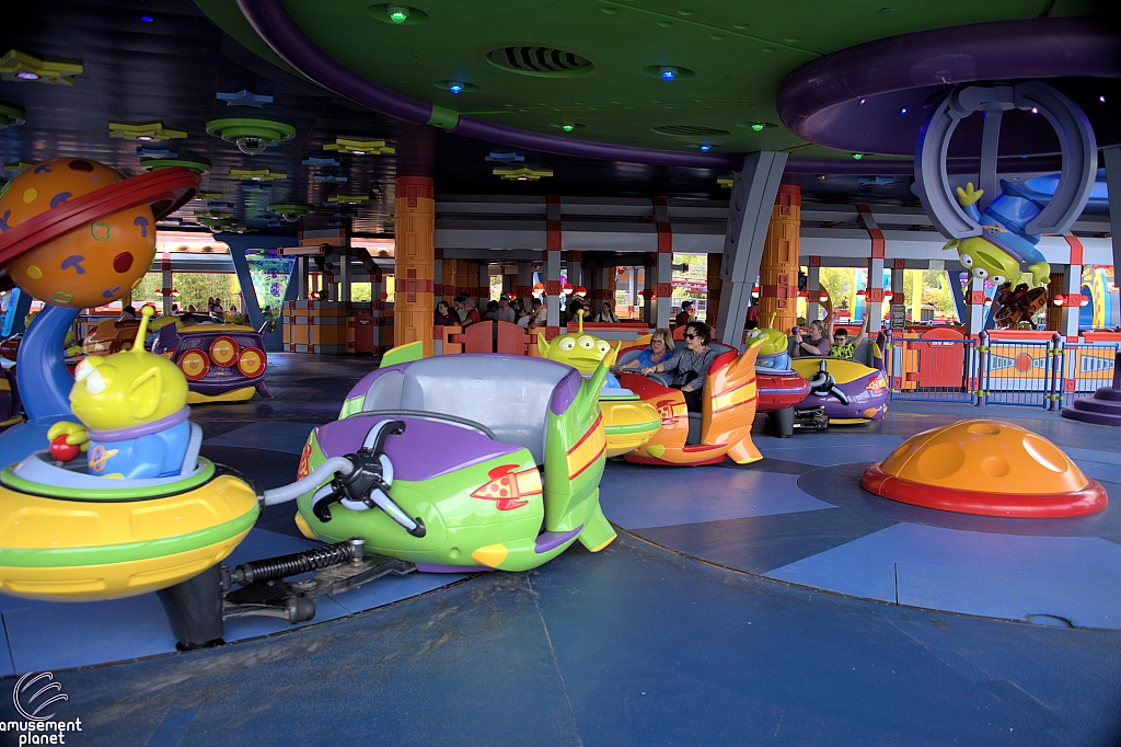 Alien Swirling Saucers