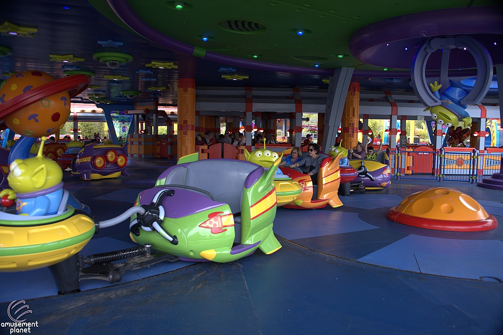 Alien Swirling Saucers