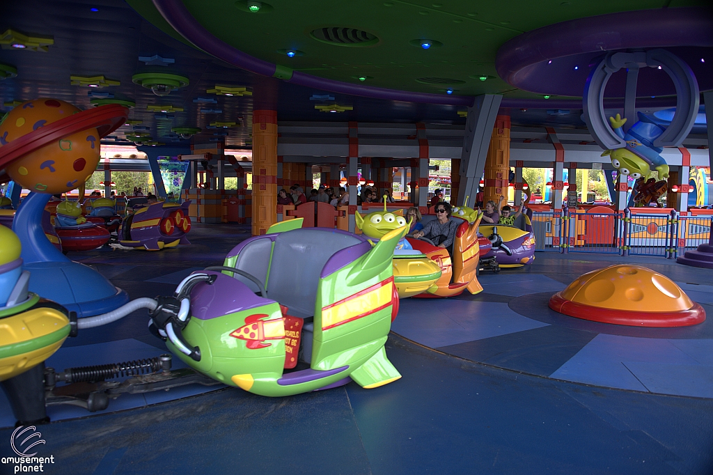 Alien Swirling Saucers