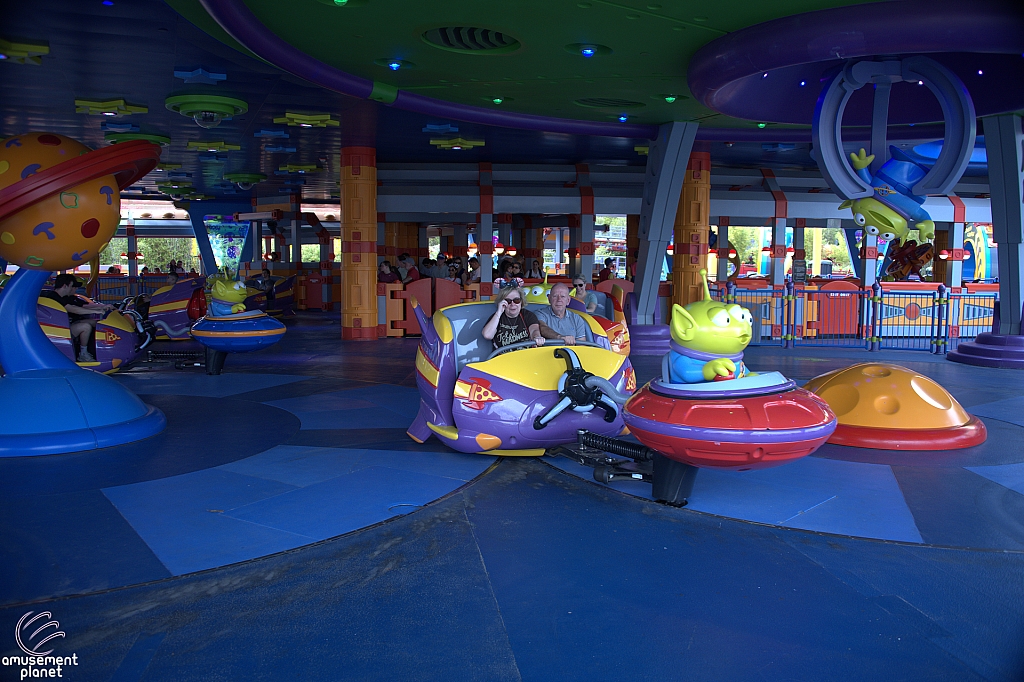 Alien Swirling Saucers