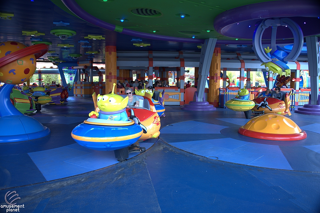 Alien Swirling Saucers