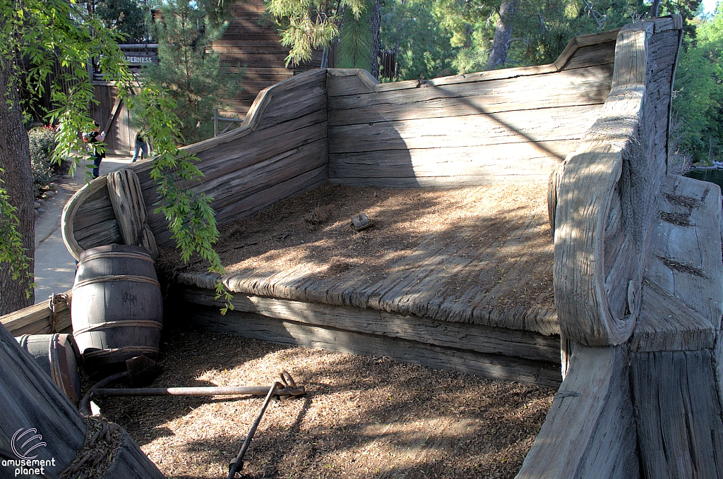 Pirate's Lair on Tom Sawyer Island