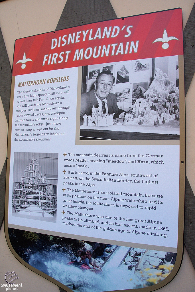 Matterhorn Bobsleds