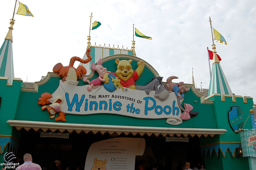 Many Adventures of Winnie the Pooh