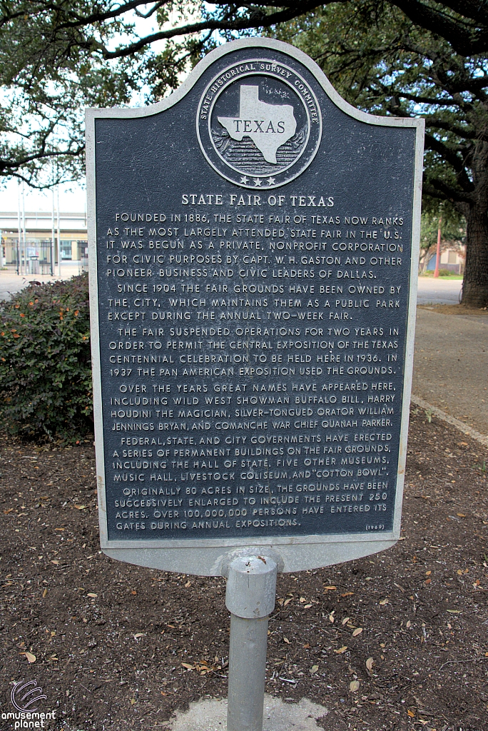 State Fair of Texas Historical Marker