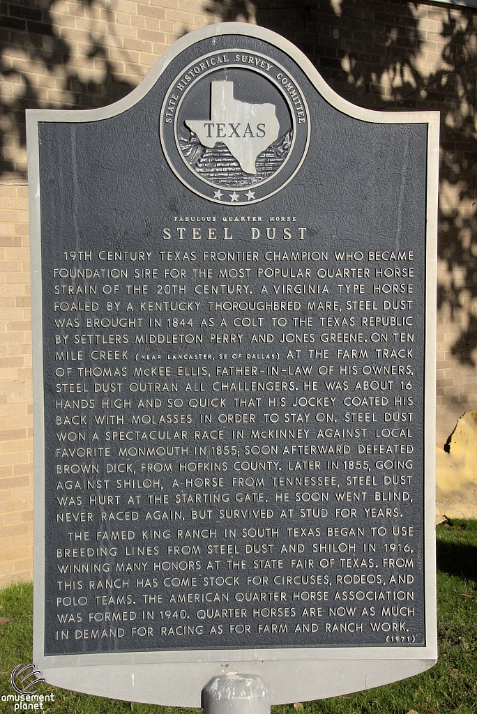 Steel Dust Historical Marker