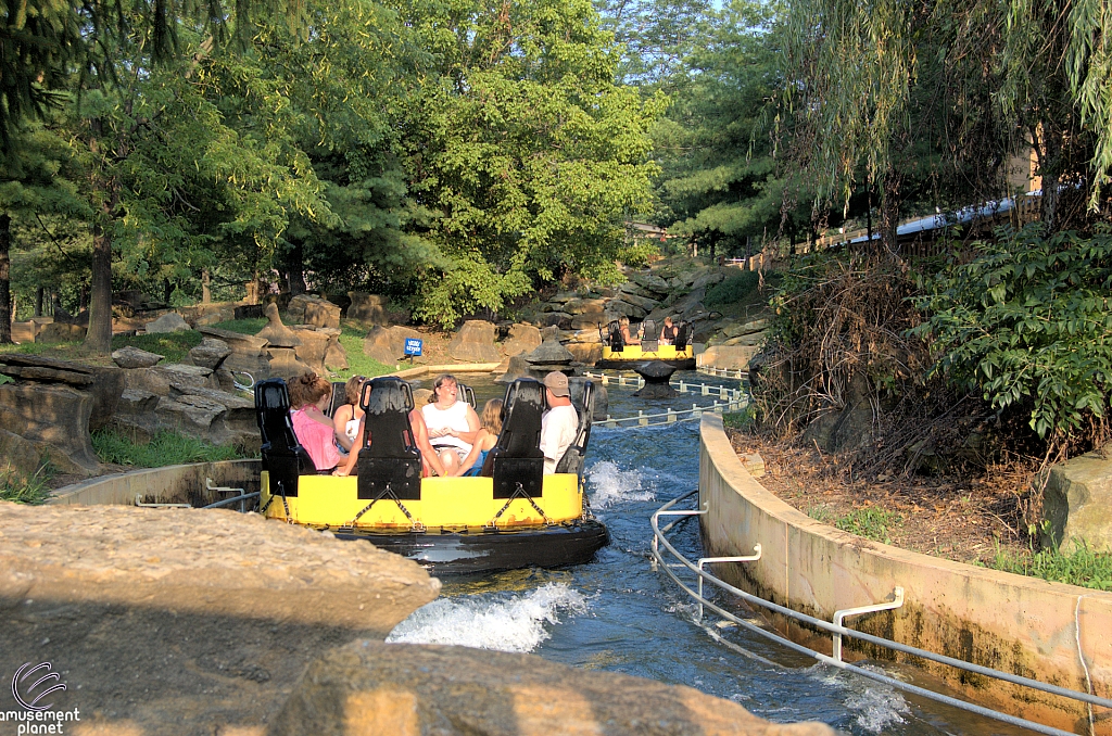 Raging Rapids in Boulder Canyon