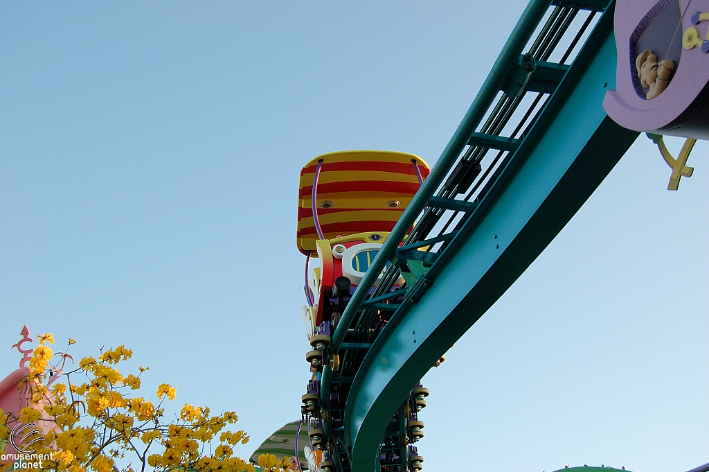 High in the Sky Seuss Trolley Train Ride