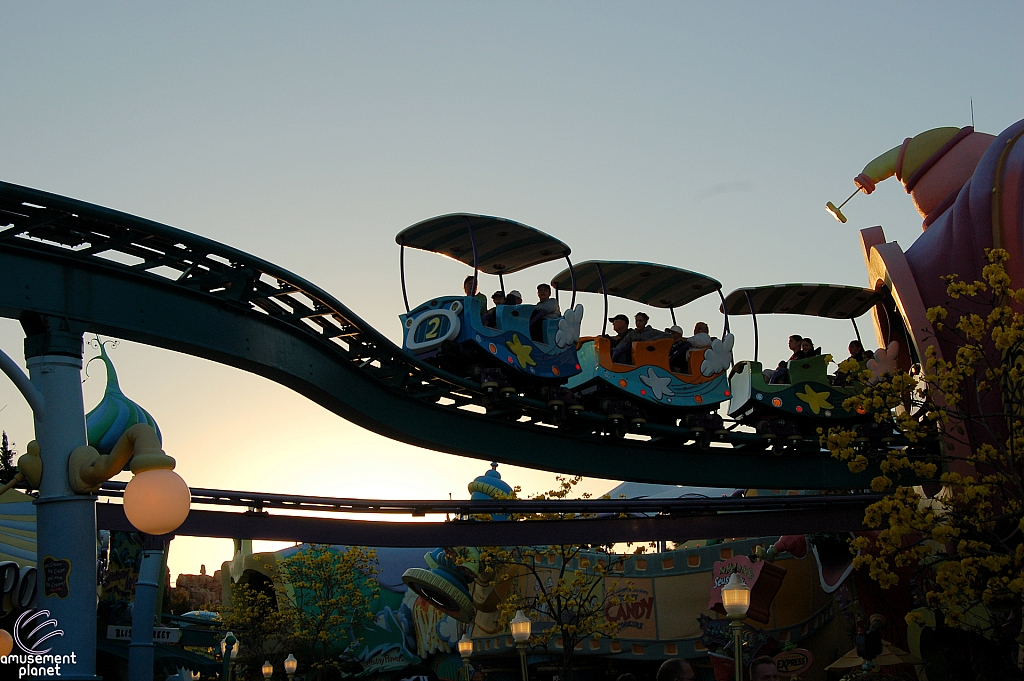 High in the Sky Seuss Trolley Train Ride