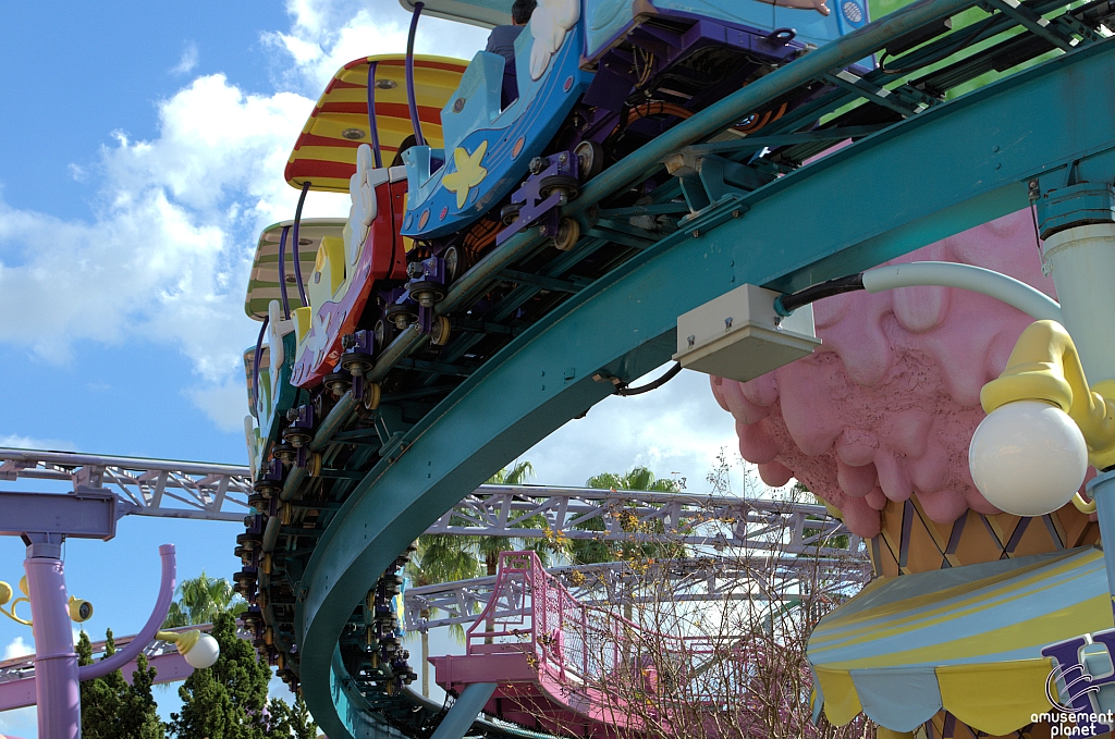 High in the Sky Seuss Trolley Train Ride