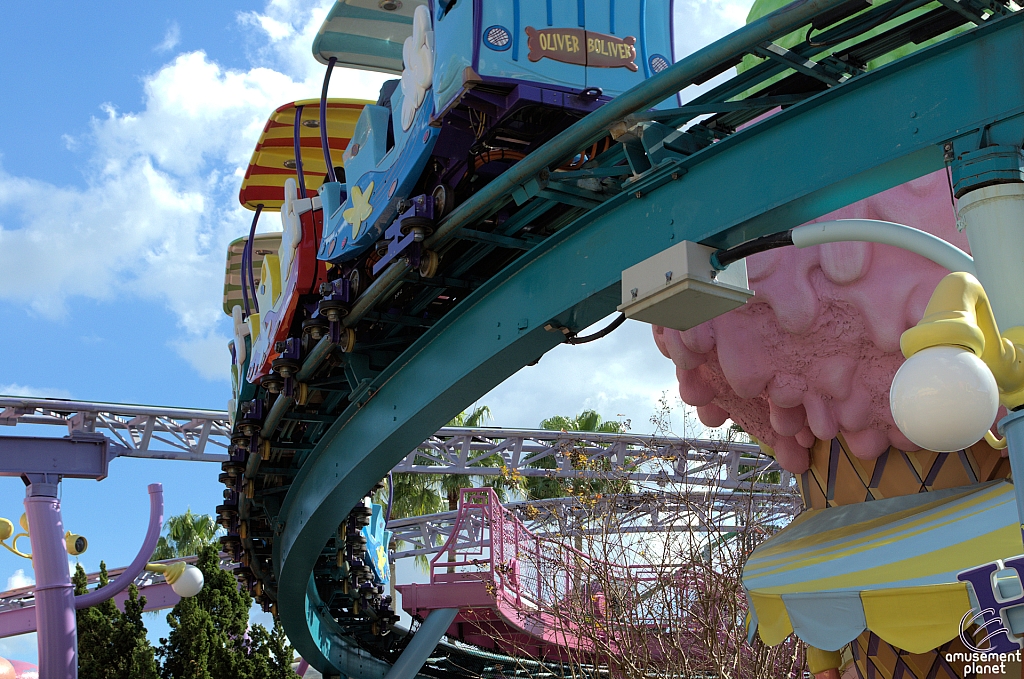 High in the Sky Seuss Trolley Train Ride