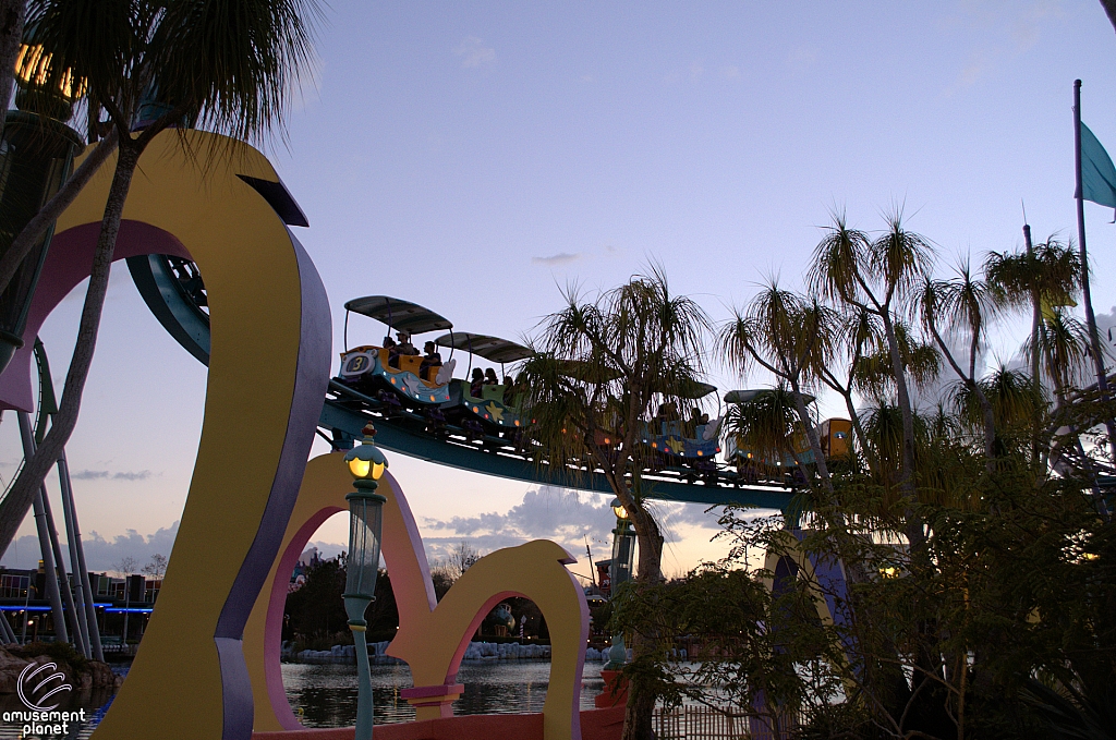 High in the Sky Seuss Trolley Train Ride