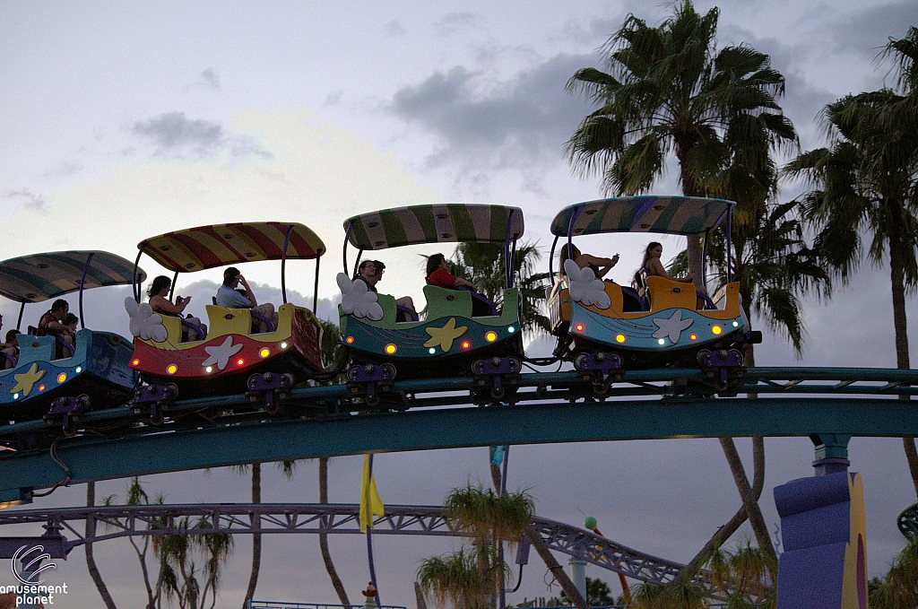 High in the Sky Seuss Trolley Train Ride