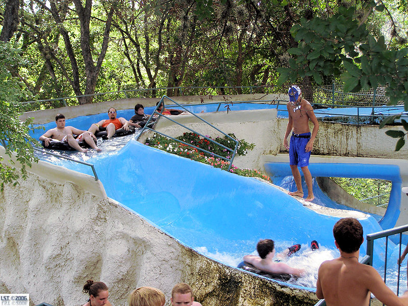 White Water Tube Chute