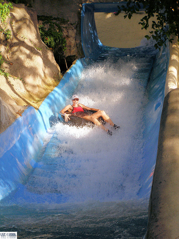 White Water Tube Chute