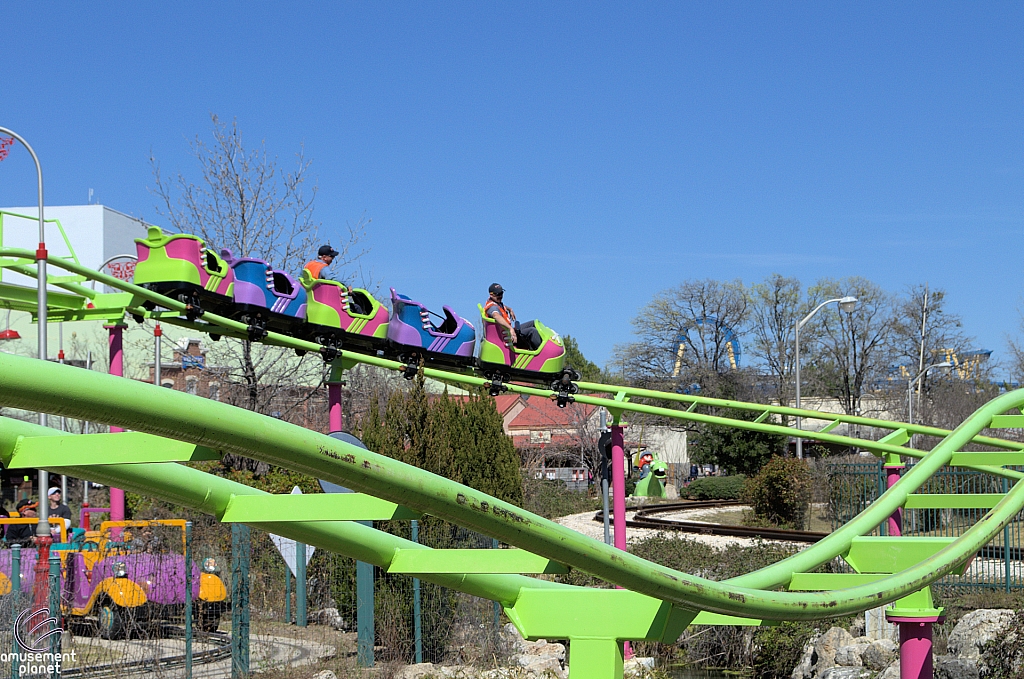 Batgirl Coaster Chase