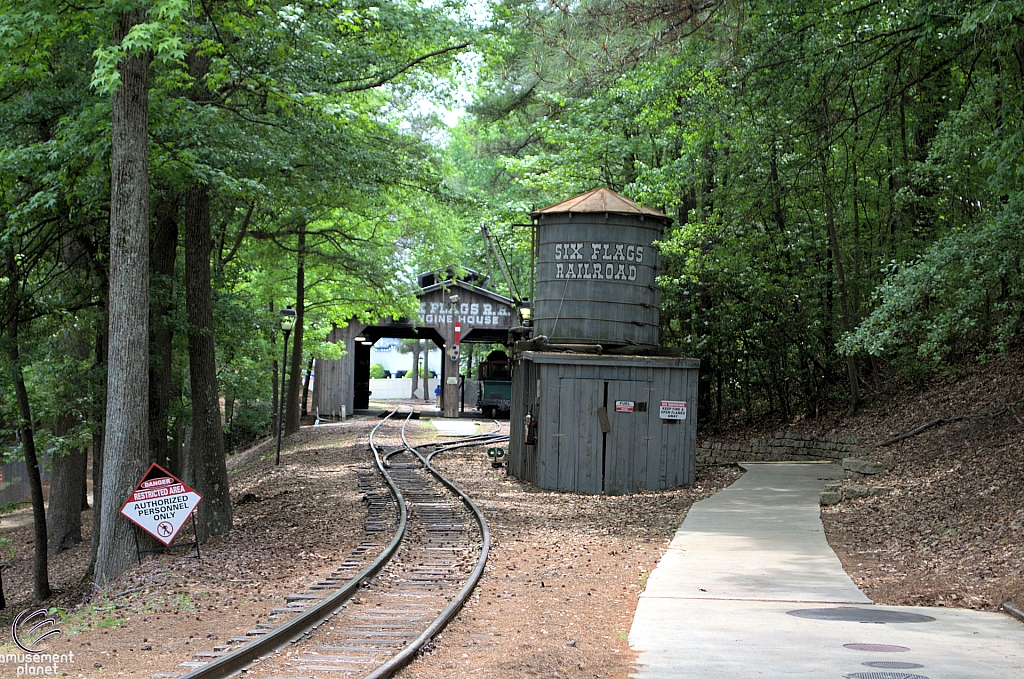 Six Flags Railroad