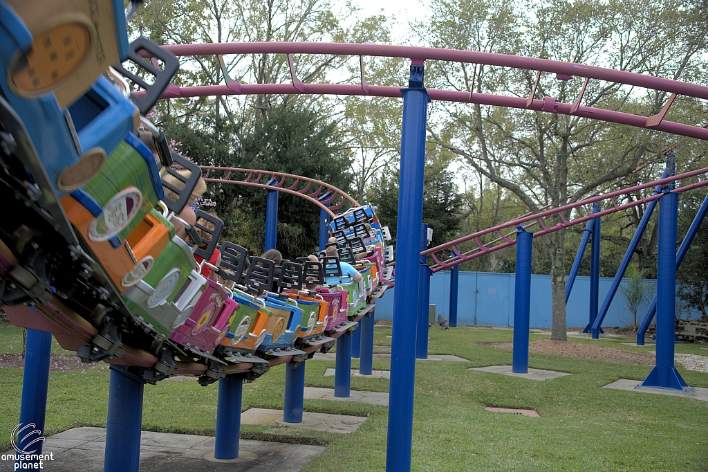 Super Grover's Box Car Derby