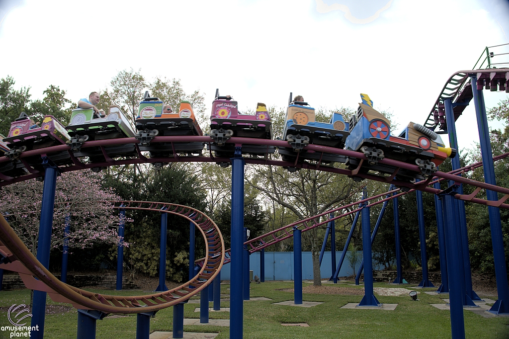 Super Grover's Box Car Derby