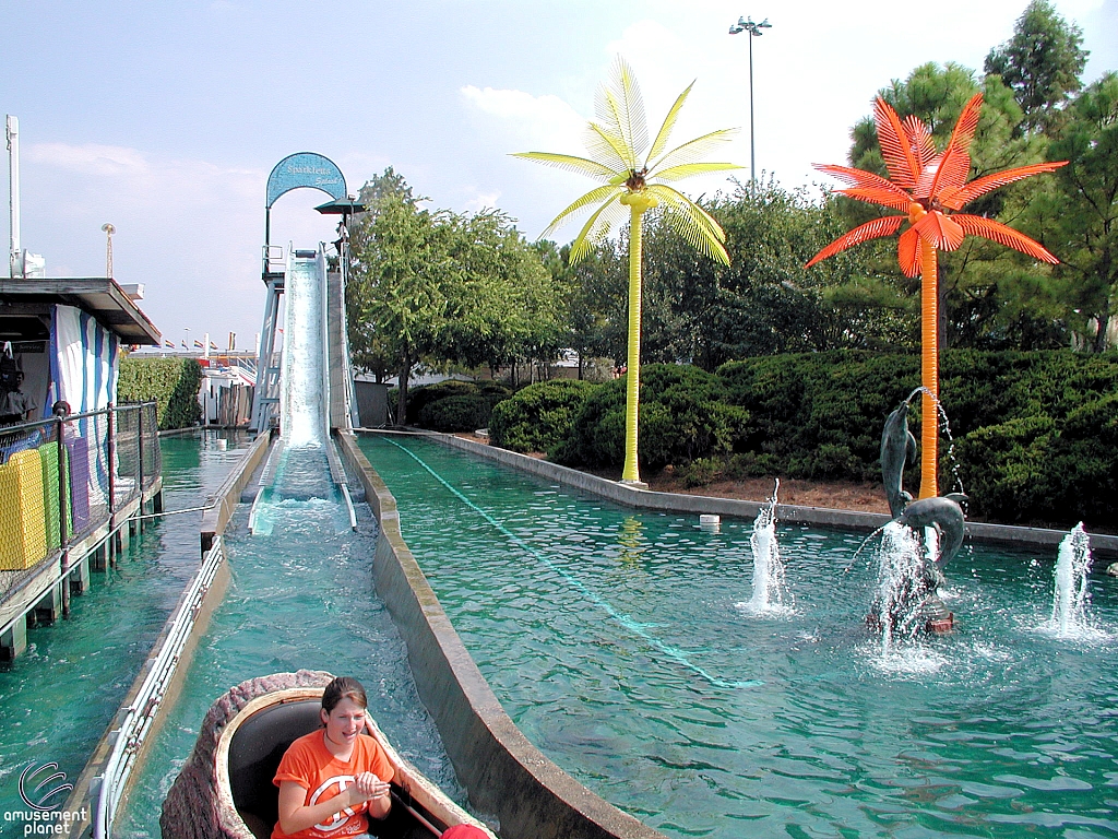 Sparklett's Log Flume