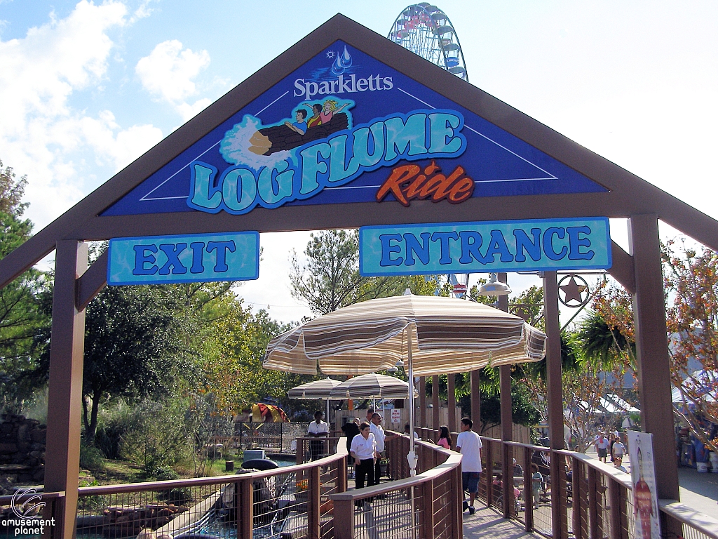 Sparklett's Log Flume