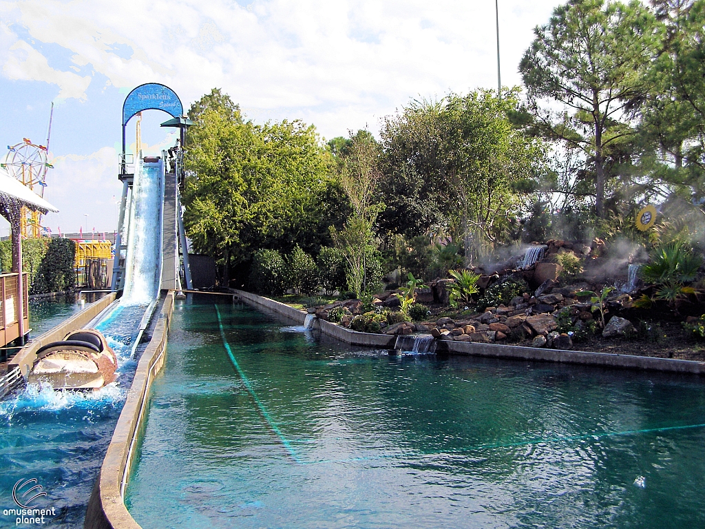 Sparklett's Log Flume