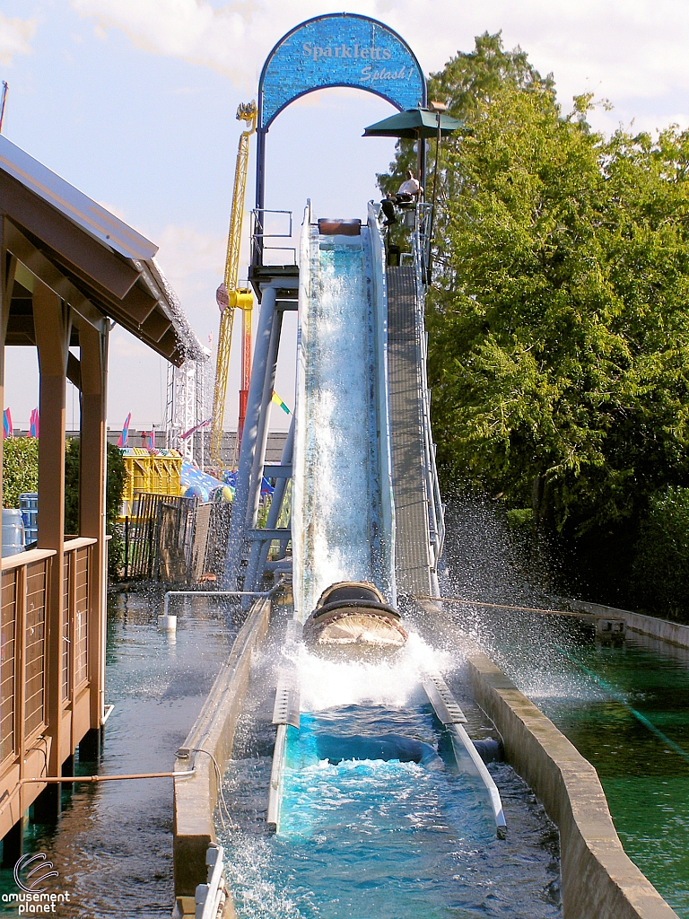 Sparklett's Log Flume