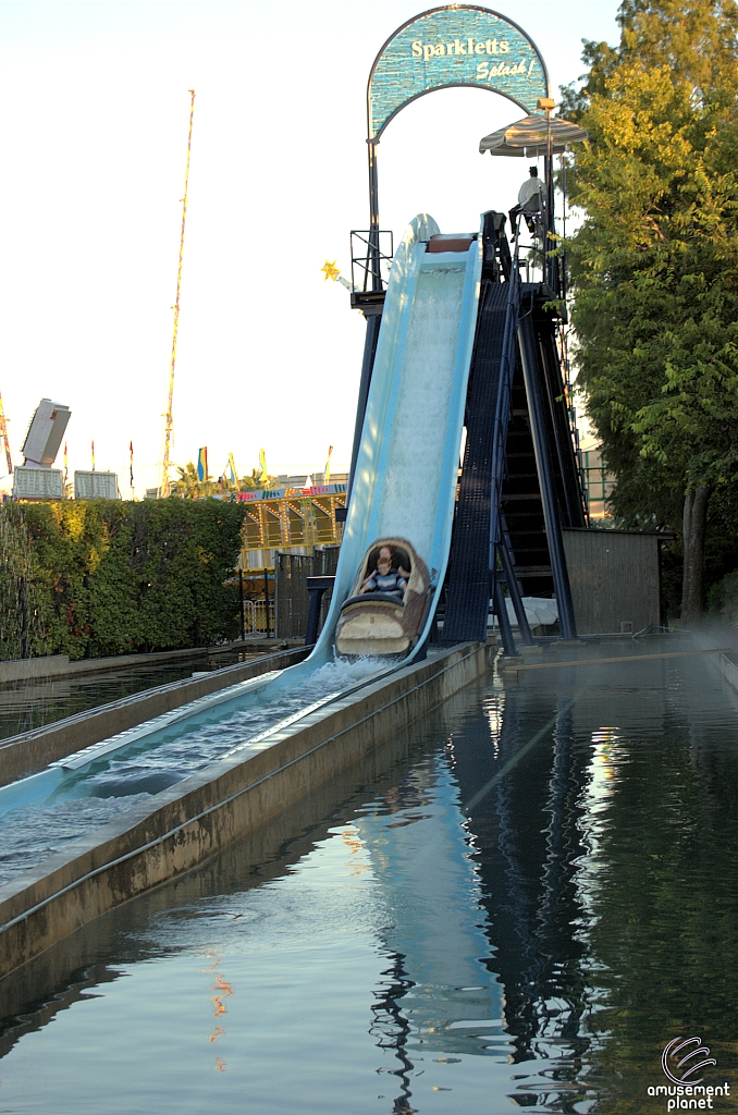 Sparklett's Log Flume