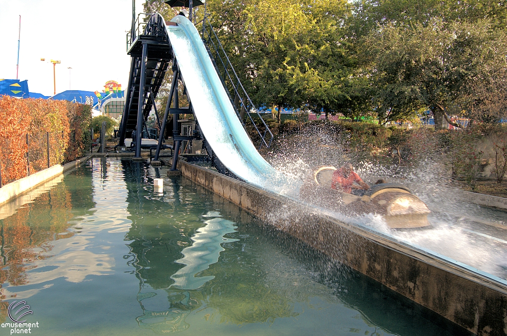 Sparklett's Log Flume