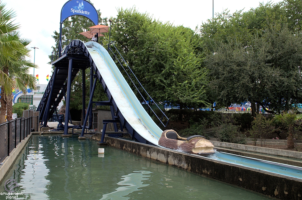 Sparklett's Log Flume