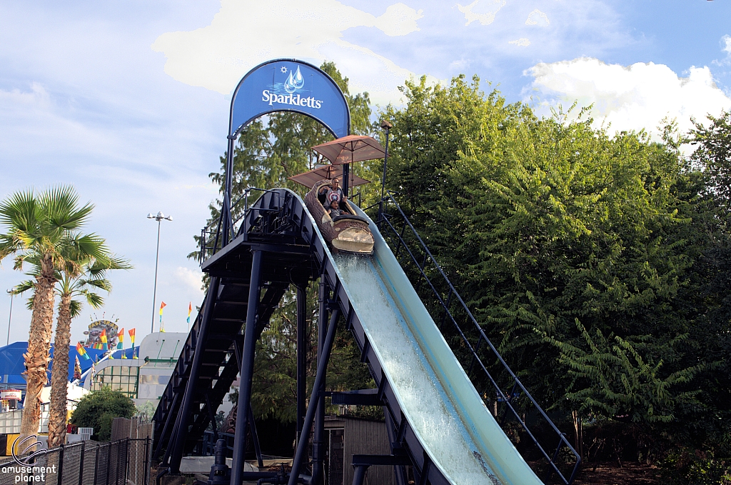 Sparklett's Log Flume