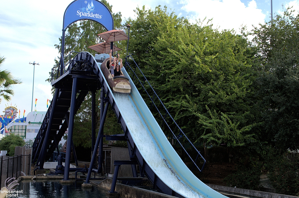 Sparklett's Log Flume