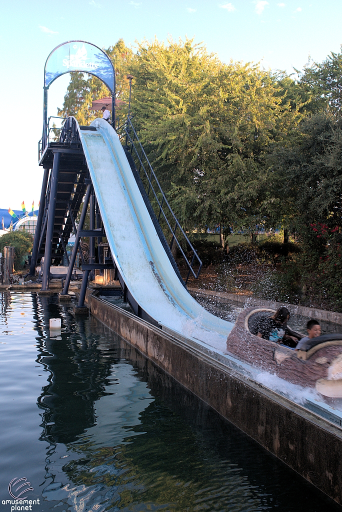 Sparklett's Log Flume