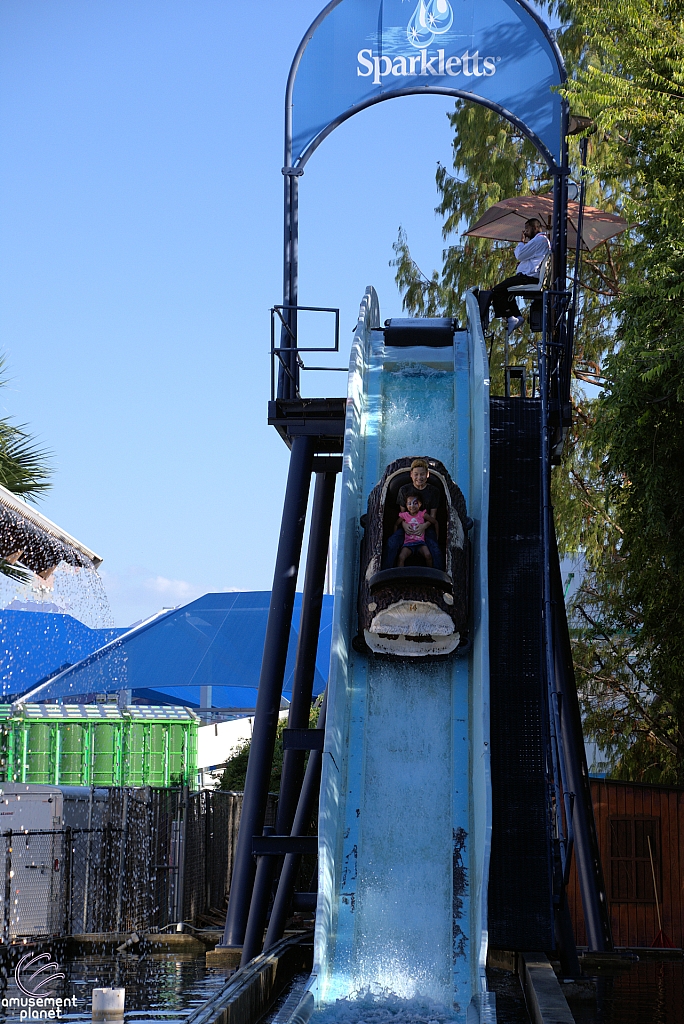 Sparklett's Log Flume