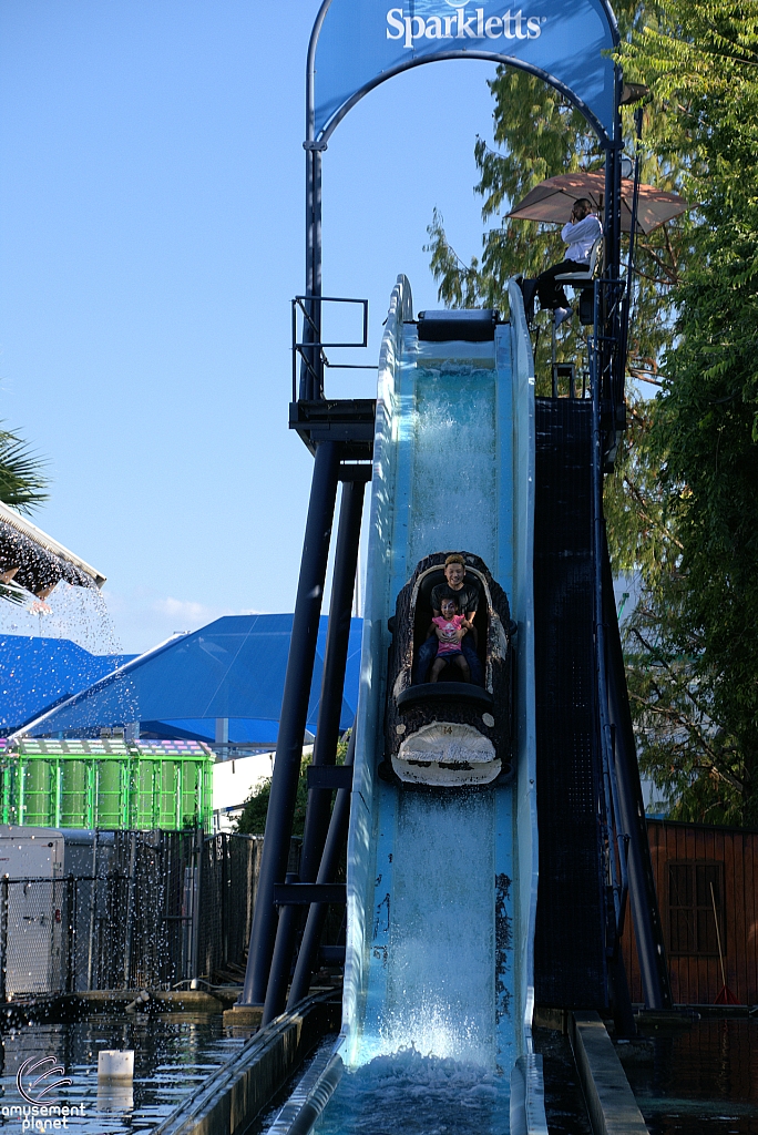 Sparklett's Log Flume