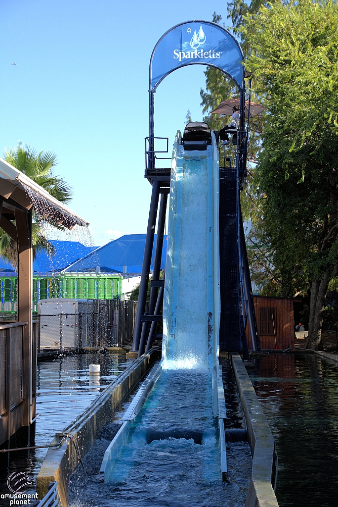 Sparklett's Log Flume