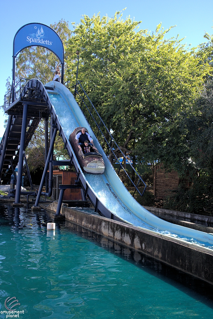 Sparklett's Log Flume