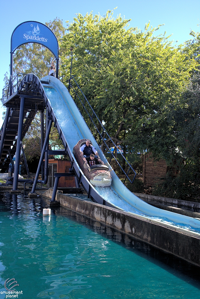 Sparklett's Log Flume