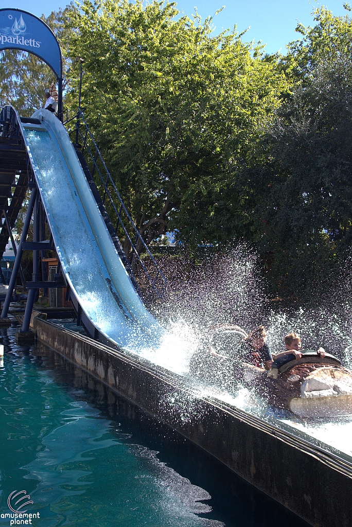 Sparklett's Log Flume