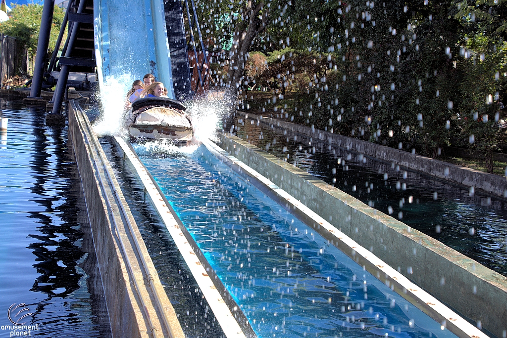 Sparklett's Log Flume