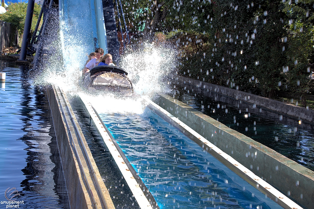 Sparklett's Log Flume