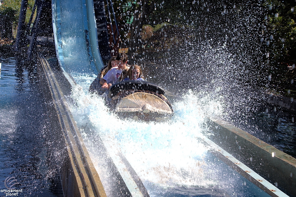 Sparklett's Log Flume