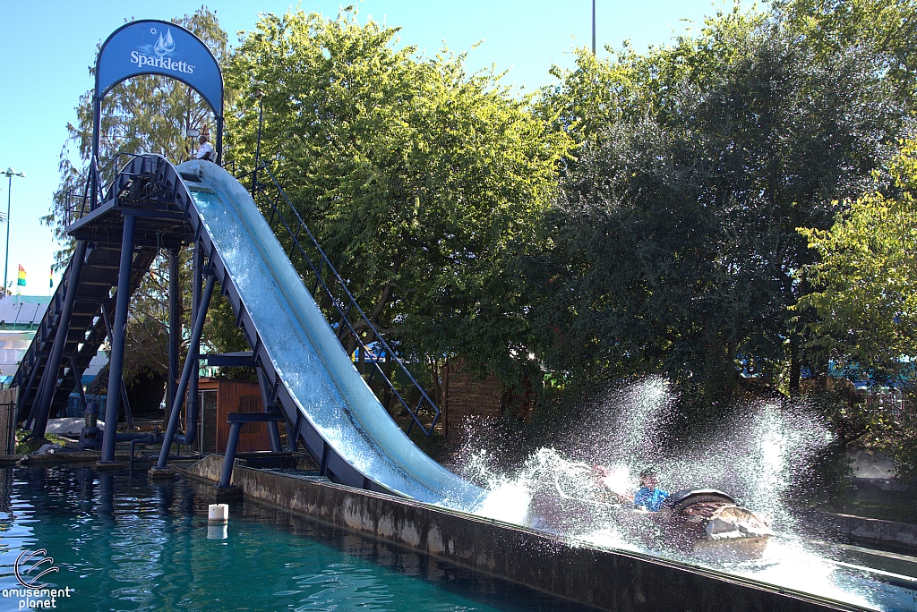 Sparklett's Log Flume