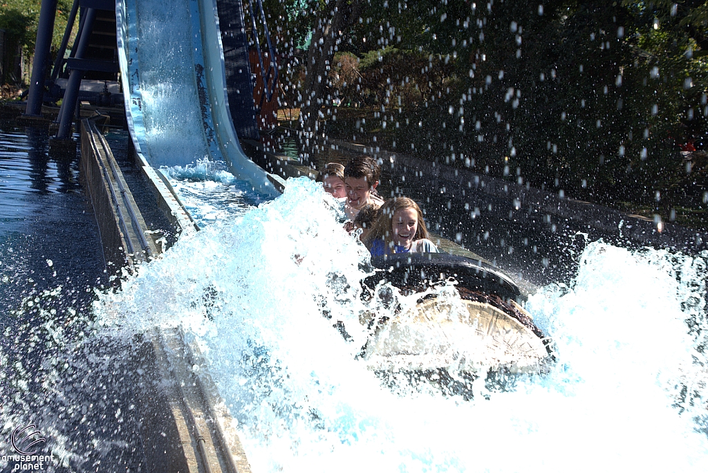 Sparklett's Log Flume