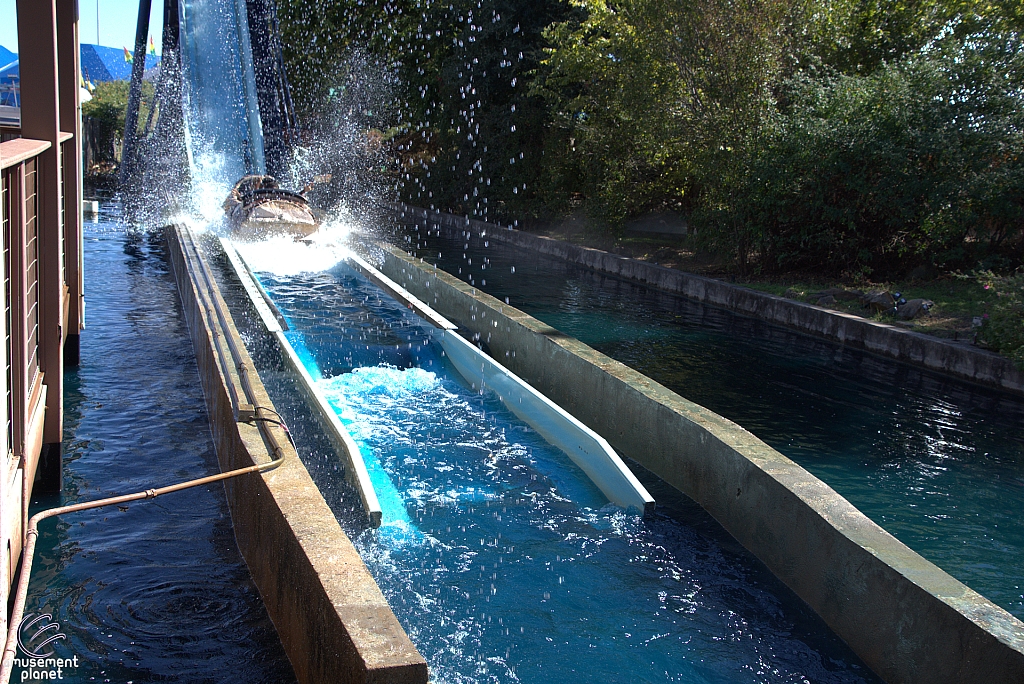 Sparklett's Log Flume